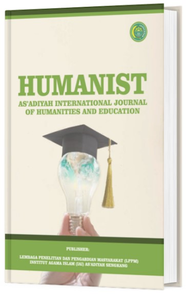 					View Vol. 1 No. 2 (2025): HUMANIST: As’adiyah International Journal of Humanities and Education
				